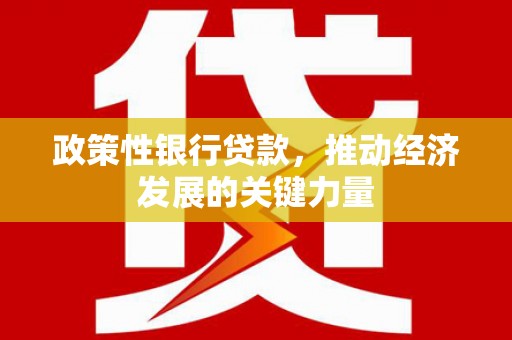 桂林政策性银行贷款，推动经济发展的关键力量